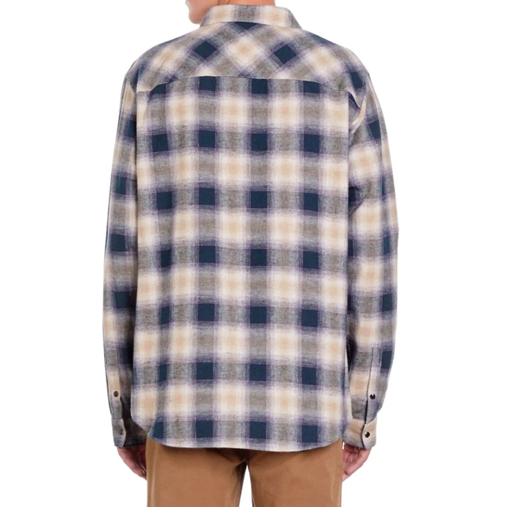 Cotton & Linen Check Shirt