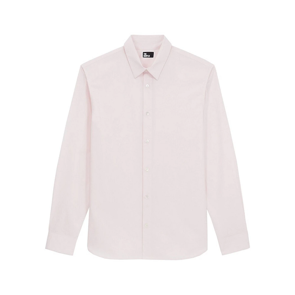 Slim-Fit Poplin Shirt