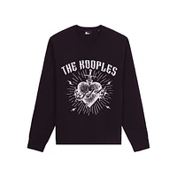 Wool-Blend Dagger Through Heart Logo Sweater