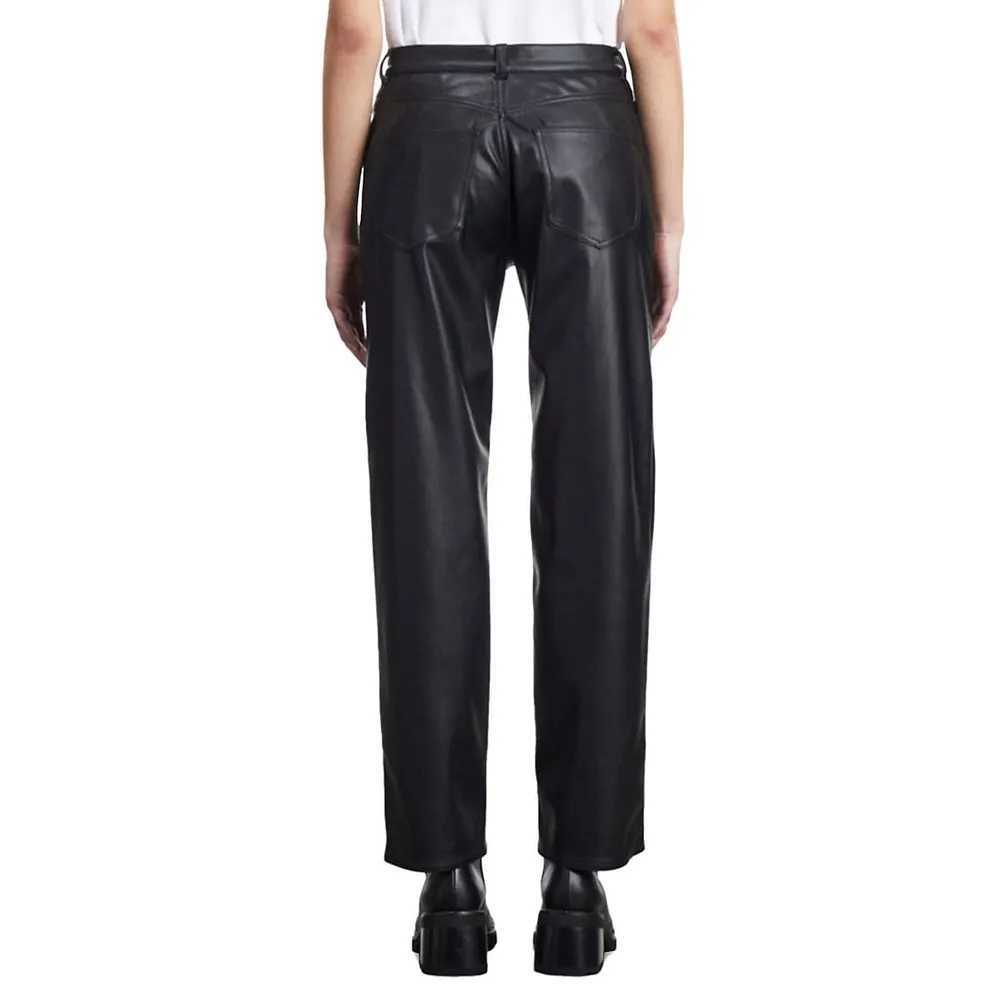 Faux Leather Pants