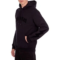 Logo Flocking Hoodie