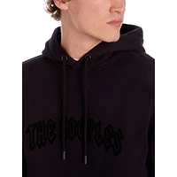 Logo Flocking Hoodie