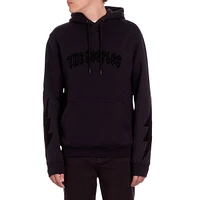 Logo Flocking Hoodie