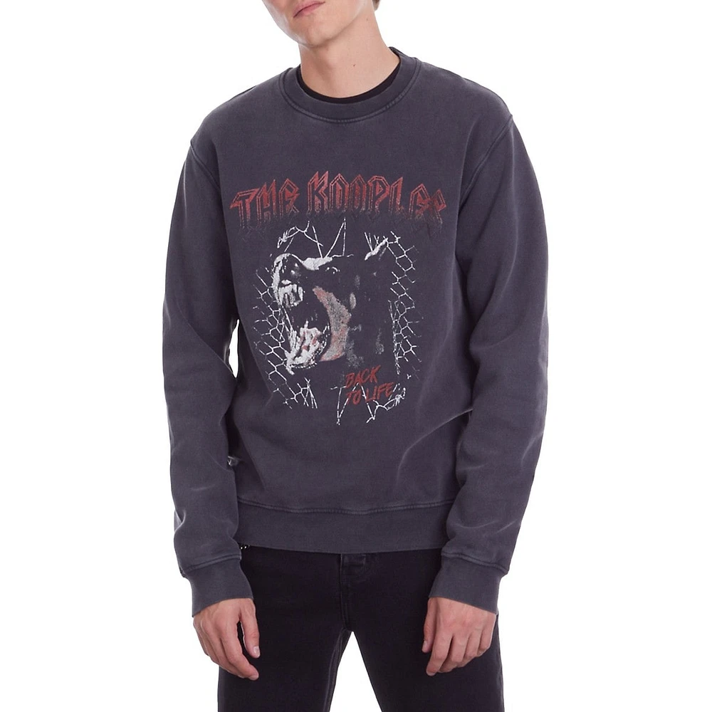 Barking Dog Serigraphy Sweatshirt