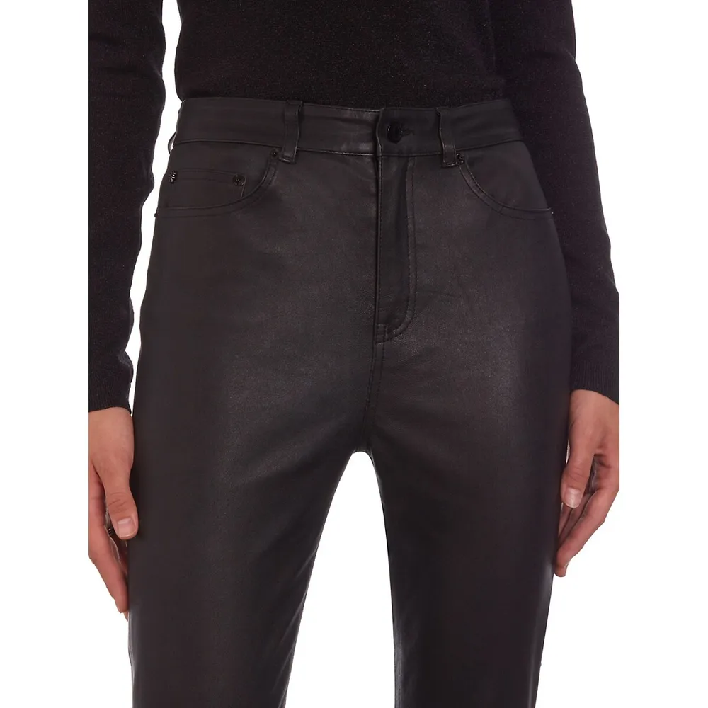 The Kooples Leather Skinny Pants