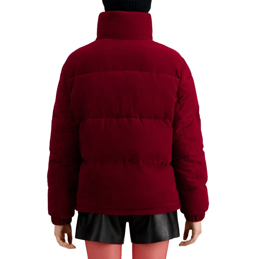 Velvet Puffer Jacket