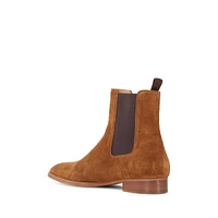 Suede Leather Chelsea Boots