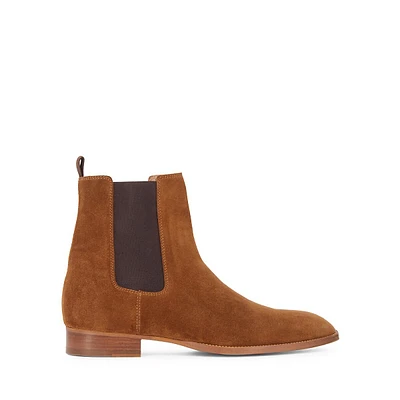 Suede Leather Chelsea Boots