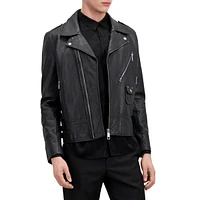 Leather Biker Jacket