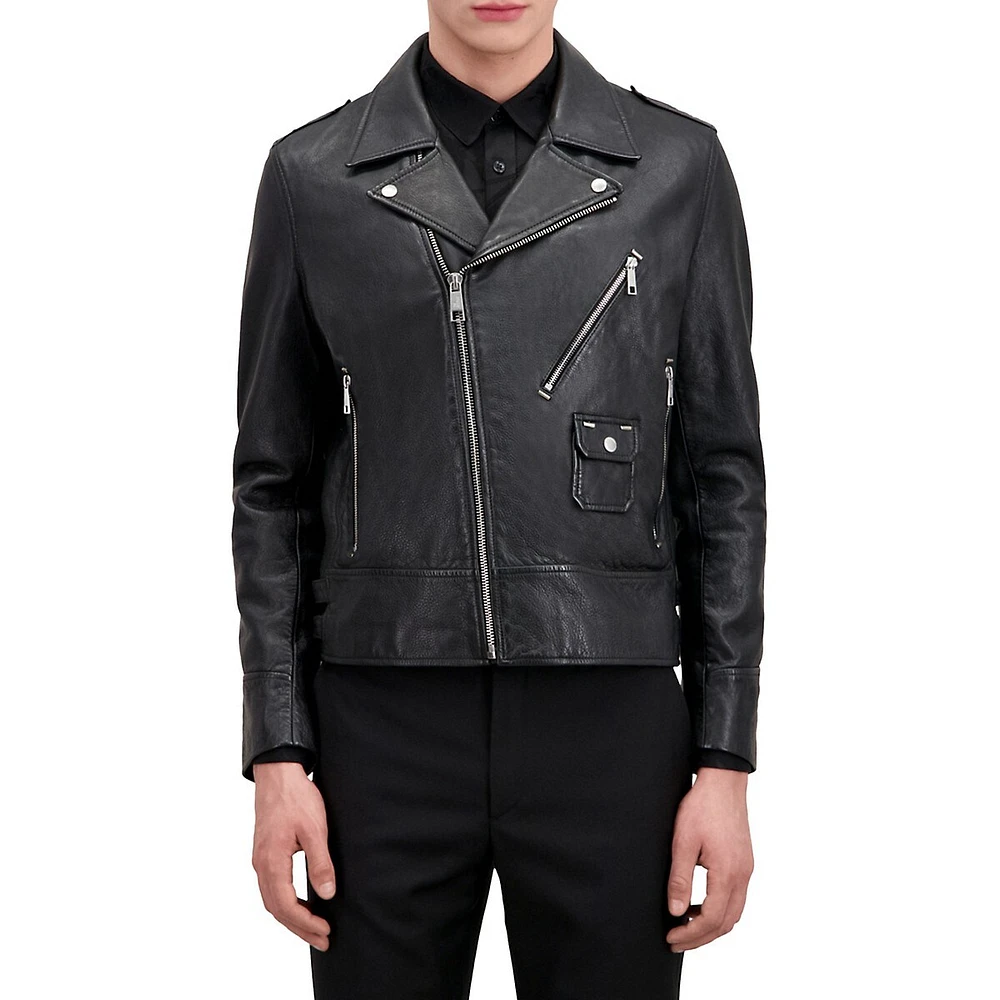 Leather Biker Jacket