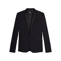 Wool & Satin Tuxedo Jacket