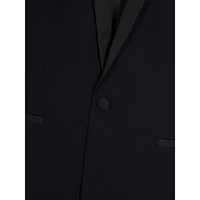 Wool & Satin Tuxedo Jacket