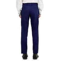 Wool-Blend Suit Pants