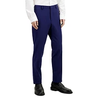 Wool-Blend Suit Pants