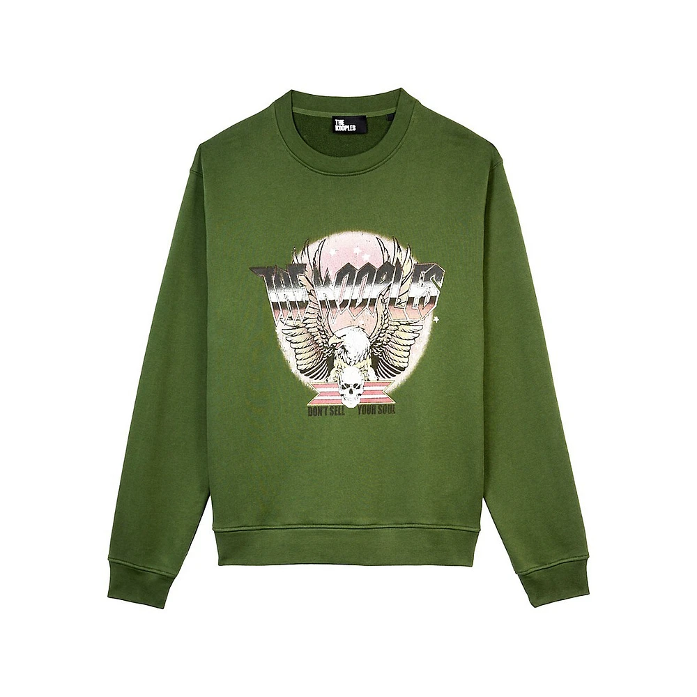 Eagle Print Sweatshirt