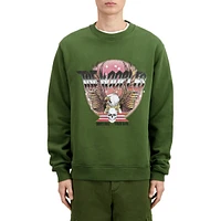 Eagle Print Sweatshirt