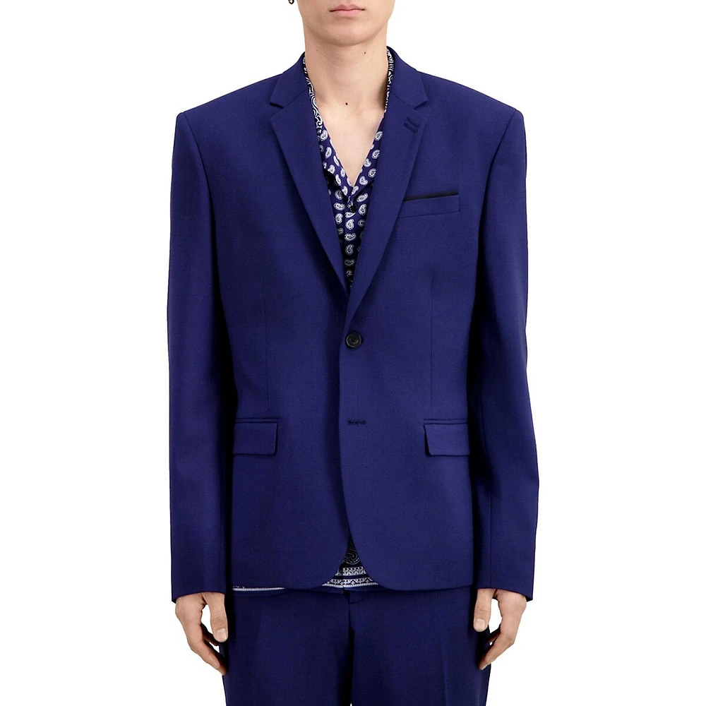 Wool Suit Jacket