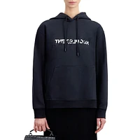 Black What Is Hoodie With Rhinestones