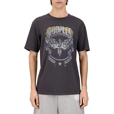 Skull Butterfly Serigraphy T-Shirt