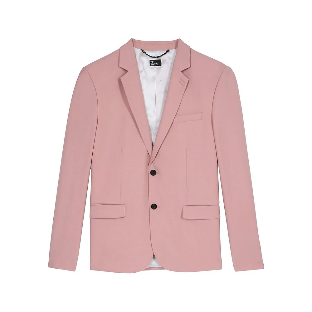 Straight-Cut Suit Jacket