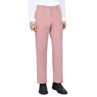 Wool-Blend Suit Trousers