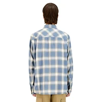 Comfort-Fit Long-Sleeve Check Shirt