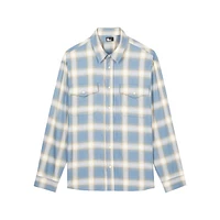 Comfort-Fit Long-Sleeve Check Shirt