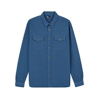 Cotton & Linen Patch-Pocket Shirt