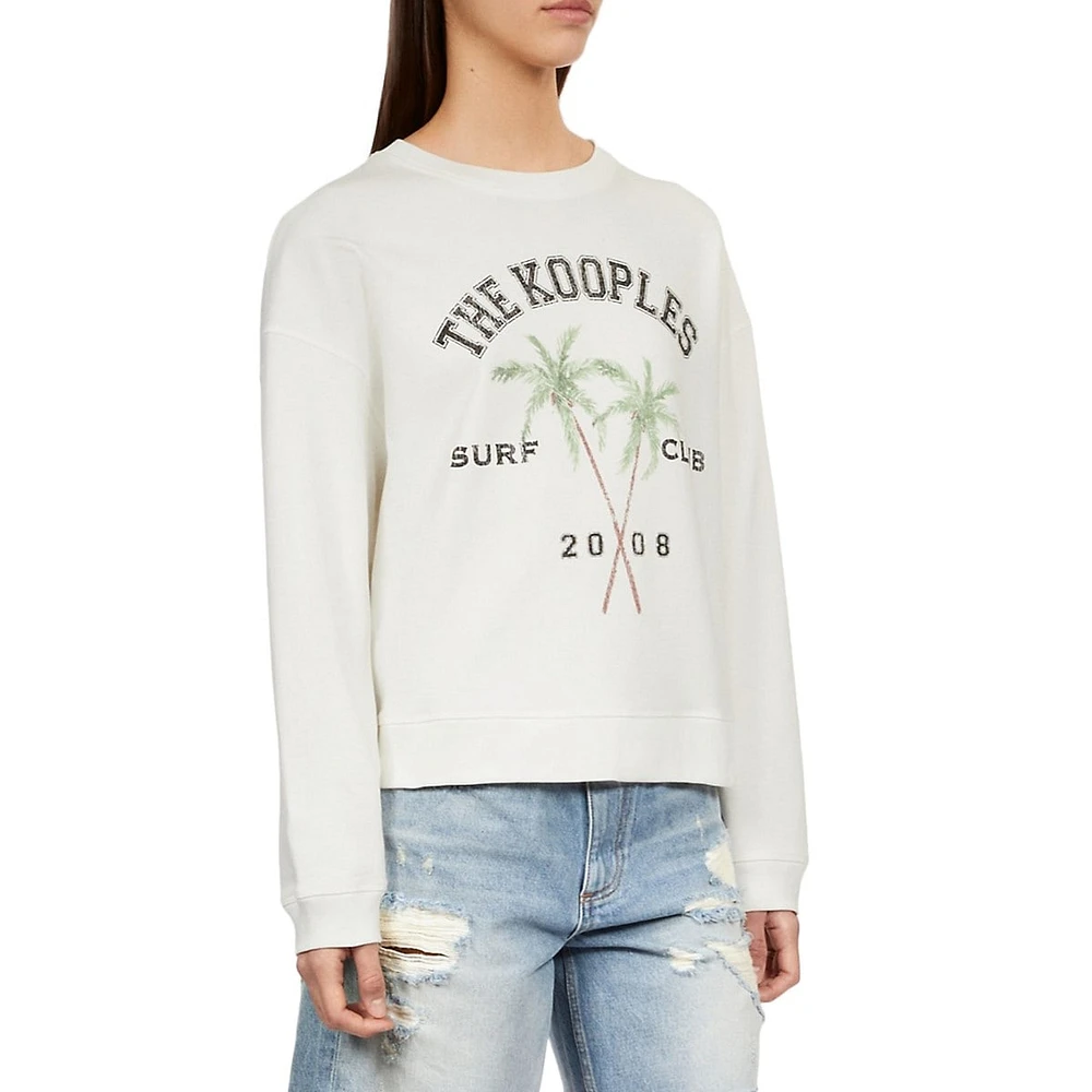 Surf Club Graphic Sweatshirt