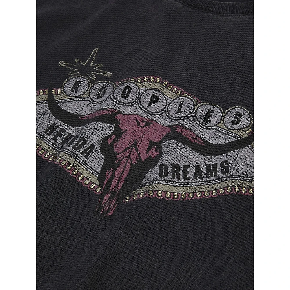 Nevada Dreams Embellished Serigraphy T-Shirt