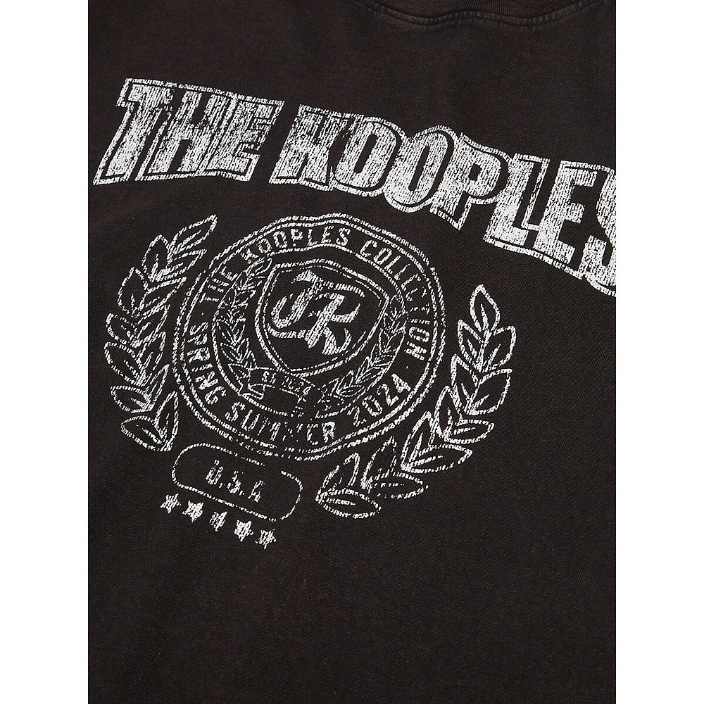 Logo Crest Serigraphy T-Shirt