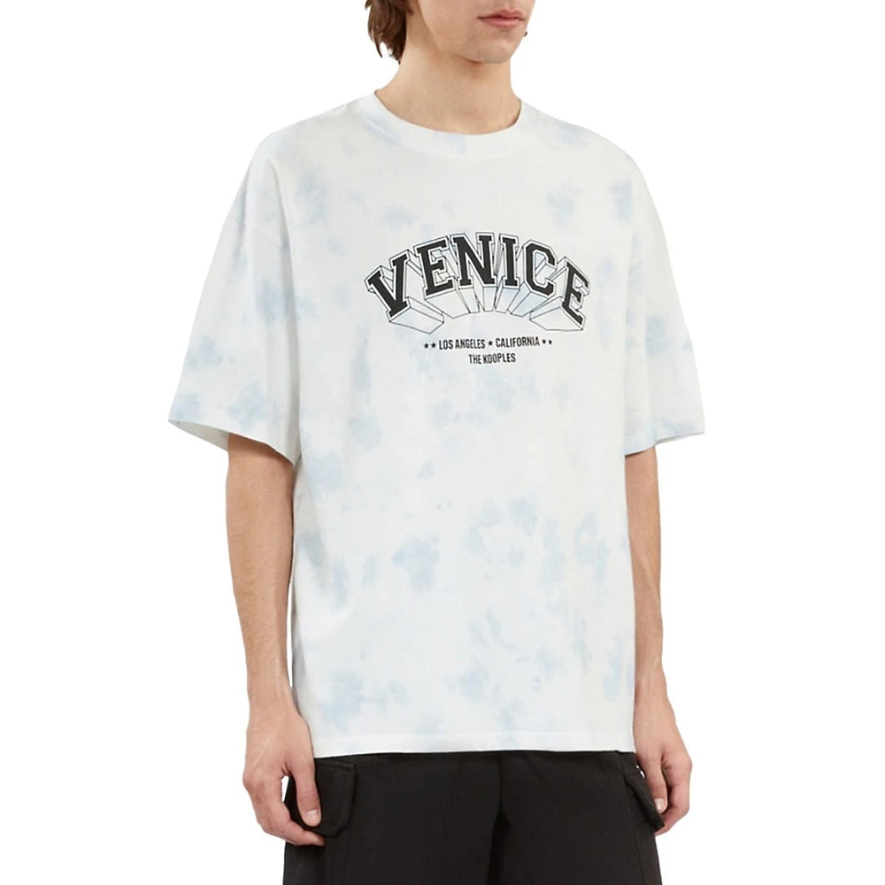 Venice Serigraphy Gradient-Effect T-Shirt