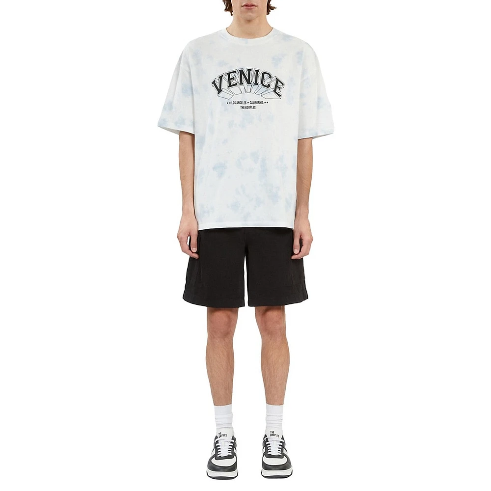 Venice Serigraphy Gradient-Effect T-Shirt