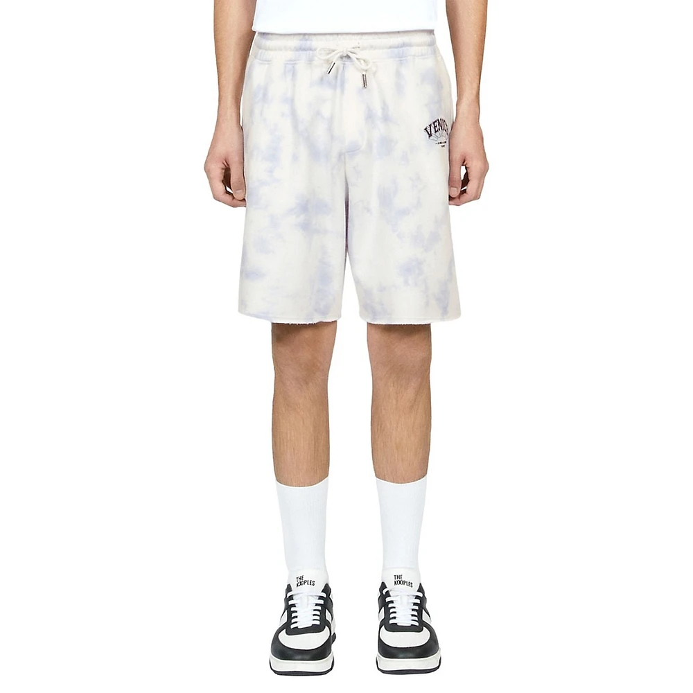 Gradient Cotton Sweats Shorts