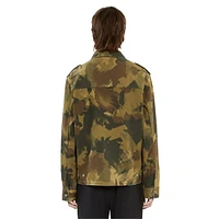 Zip Camouflage Jacket