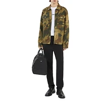 Zip Camouflage Jacket