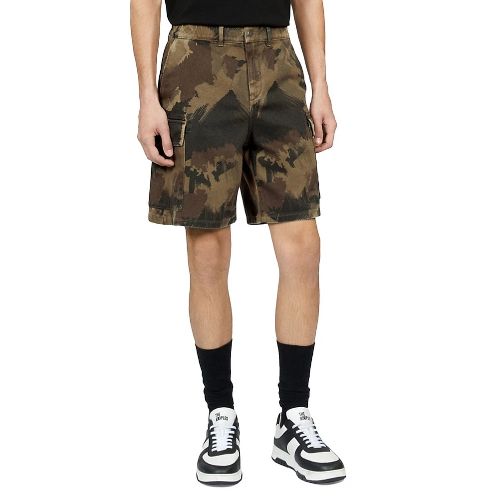 Camouflage Cargo Shorts