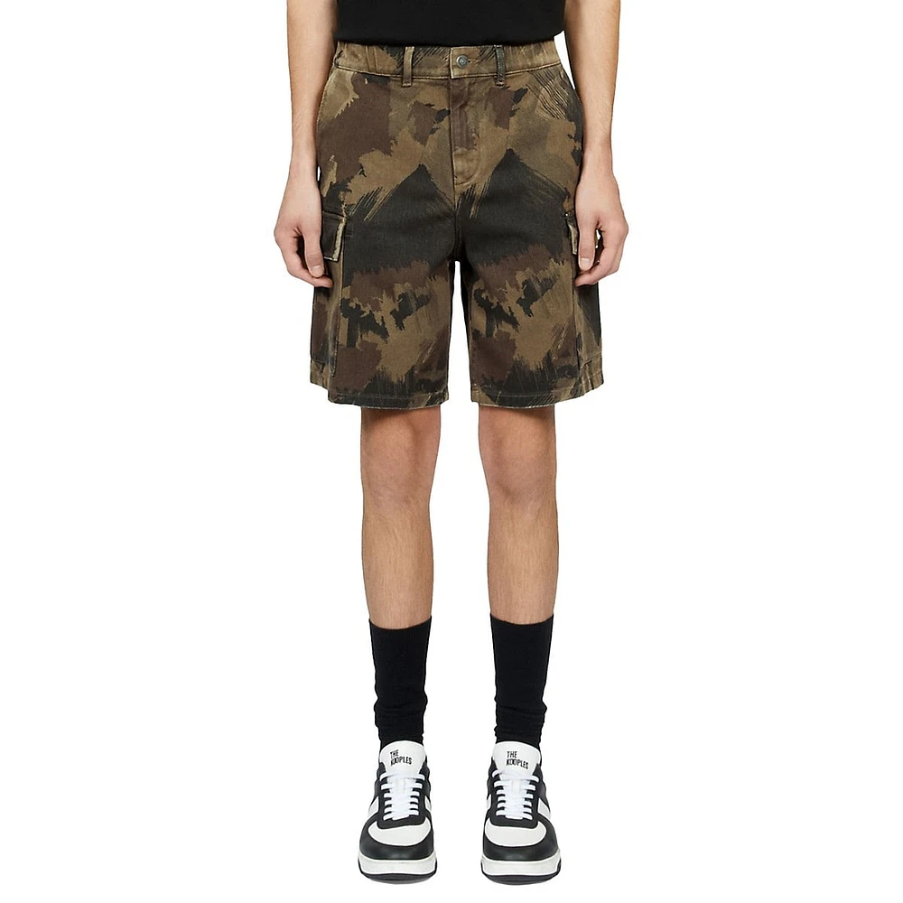 Camouflage Cargo Shorts