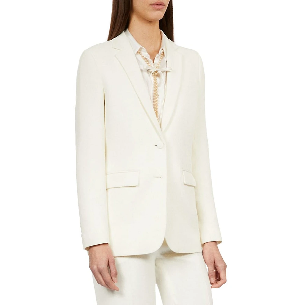 Crepe Suit Jacket