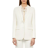 Crepe Suit Jacket