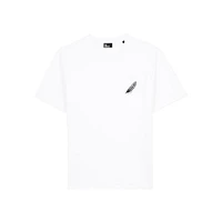 Feather Embroidery T-Shirt