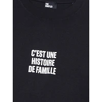 Oversized Histoire De Famille Serigraphy T-Shirt