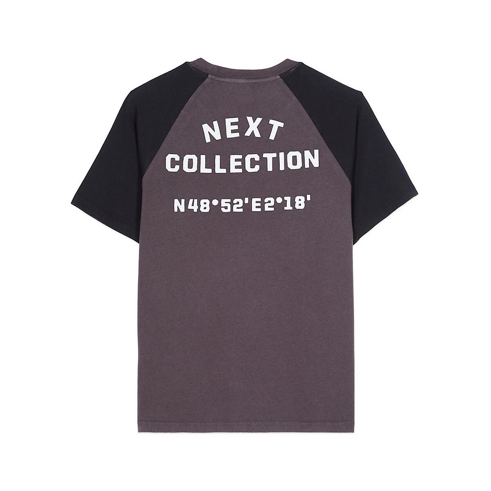 Black Next Collection Serigraphy T-Shirt