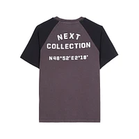 Black Next Collection Serigraphy T-Shirt