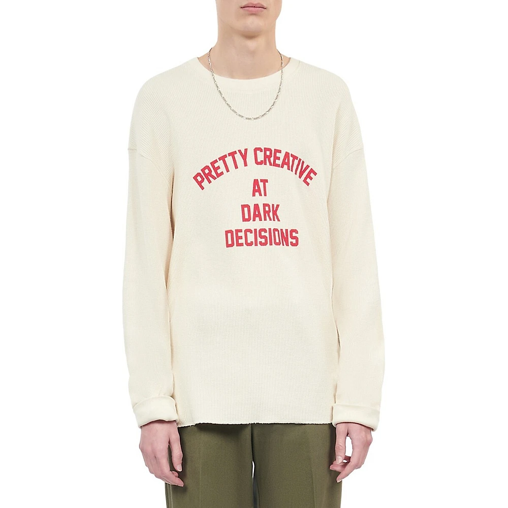 Pretty Creative Serigraphy Sweatshirt