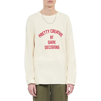 Pretty Creative Serigraphy Sweatshirt