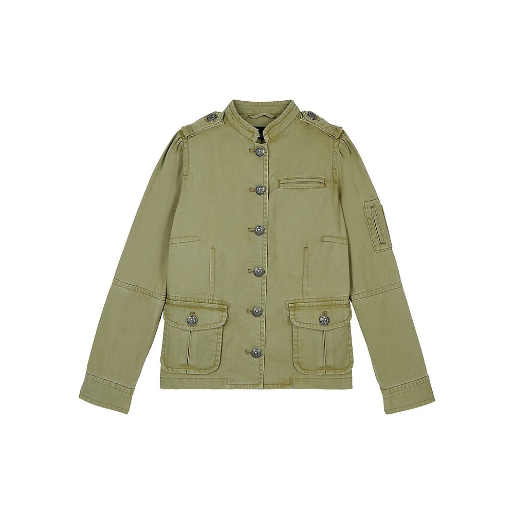 Military-Style Jacket