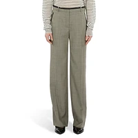 Loose-Fit Wool-Blend Suit Trousers