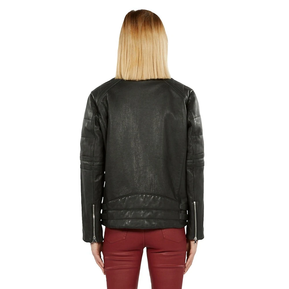 Leather Biker Jacket