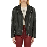 Leather Biker Jacket